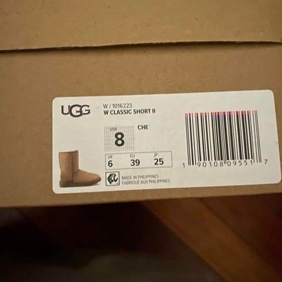 UGG Shoes - uggs brand new women Classic Short II- size 8- chestnut